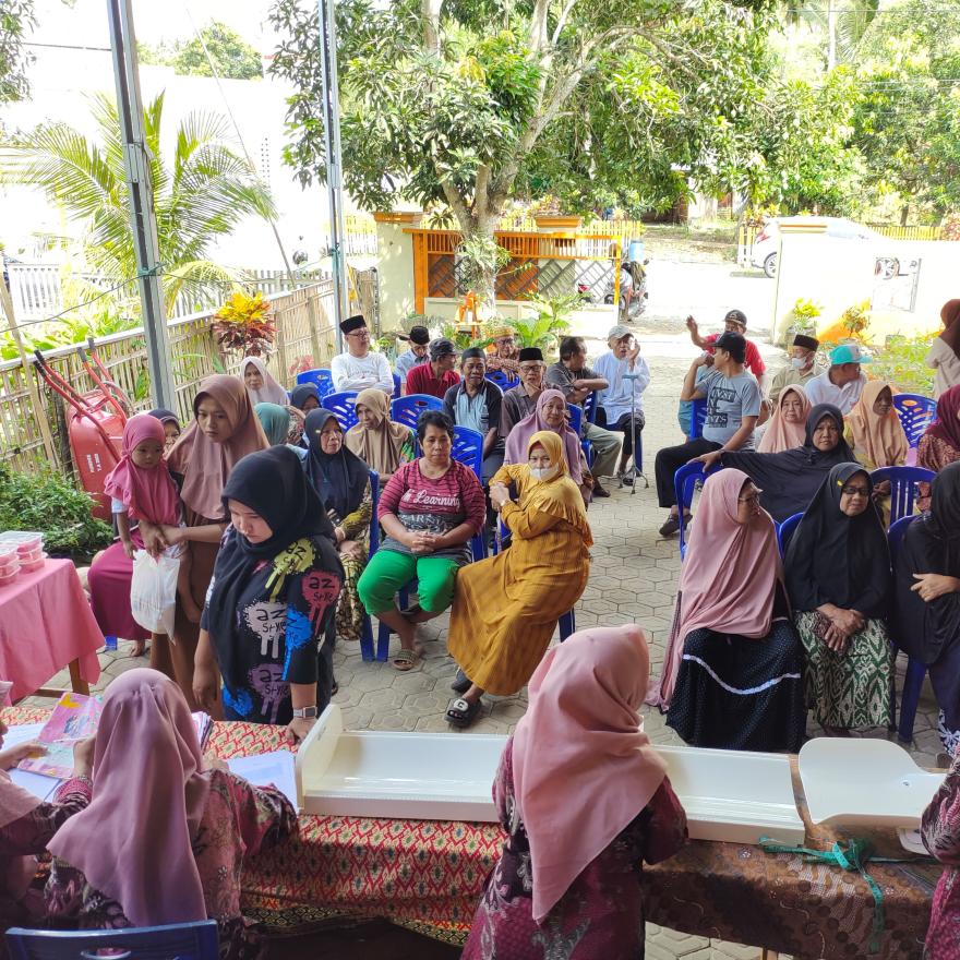 Kegiatan Posyandu Integrasi Layanan Primer (ILP) Desa Mario
